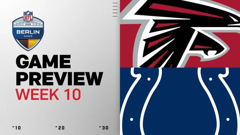 Atlanta Falcons vs Indianapolis Colts in Berlin Week 10 Game Preview