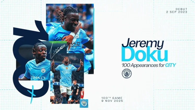 100 CITY GAMES FOR DOKU! The most in-form winger in the WORLD!