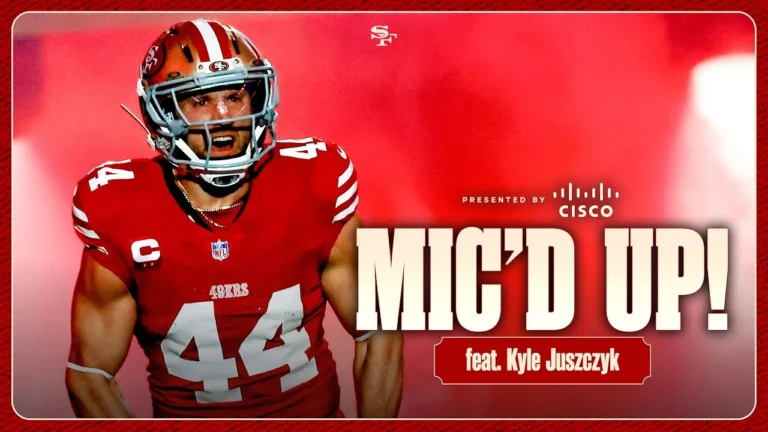 Micd Up: Kyle Juszczyk Fires Up the Team on MNF 49ers