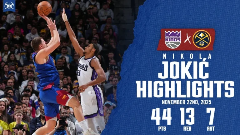 Nikola Jokić 44-Point Game Highlights vs. SAC
