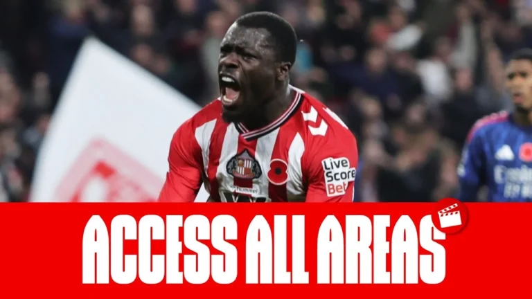 Ballard’s Breakthrough, Brobbey’s Moment Access All Areas Sunderland AFC vs Arsenal