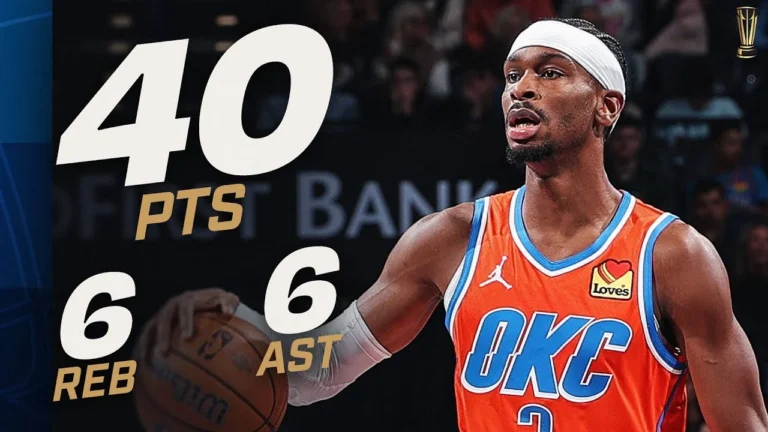 SGA Was In MVP Form With 40 PTS vs Timberwolves November 26, 2025