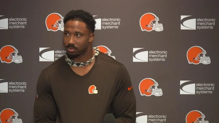Myles Garrett and Mason Graham Press Conference November 14th, 2025