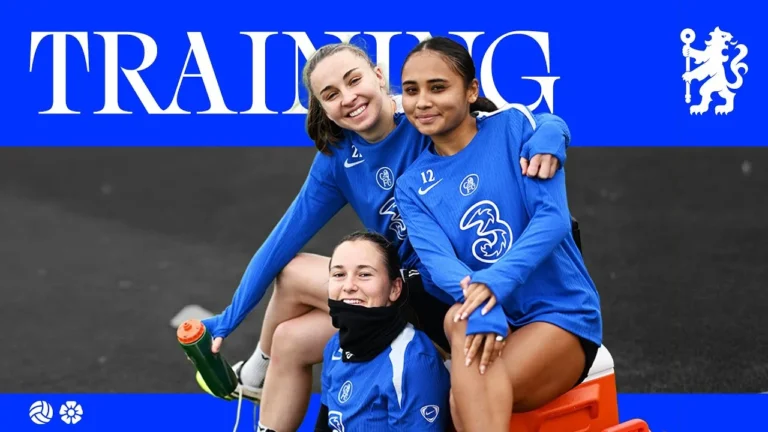 TRAINING ahead of Barcelona Chelsea Women Training CFCW 25 26