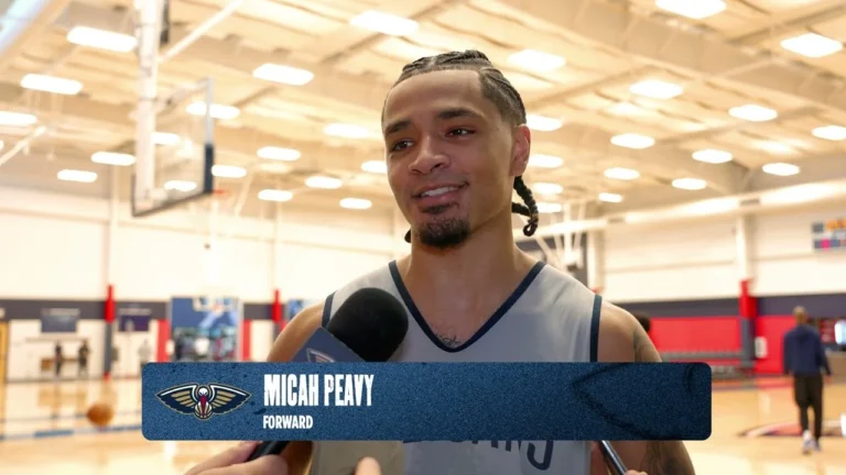 Micah Peavy on his on-ball defense, Derik Queen New Orleans Pelicans