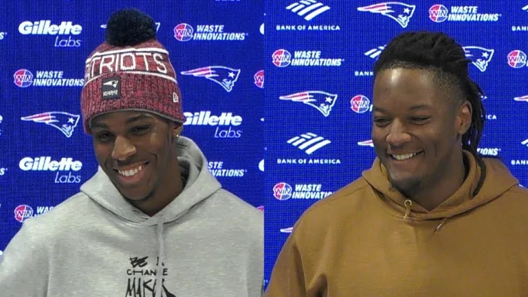 Craig Woodson & Jared Wilson Address the Media Patriots Press Conference