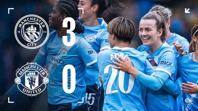 EXTENDED HIGHLIGHTS City 3-0 Man United City deliver emphatic win on Derby Day