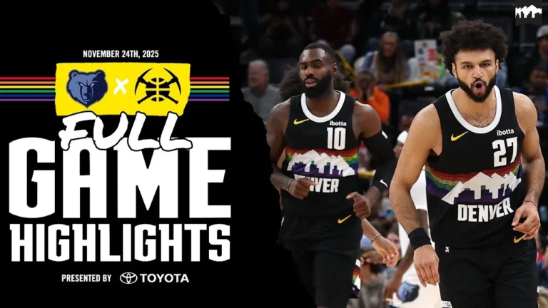 Denver Nuggets vs. Memphis Grizzlies Highlights Toyota Game Recap