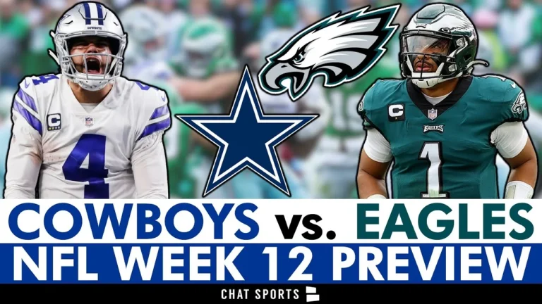 Dallas Cowboys vs Philadelphia Eagles: Injury News, Matchups, Players To Watch NFL Week 12 Preview
