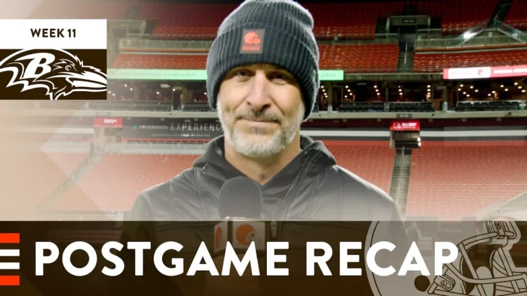 Browns vs. Ravens Postgame Recap Cleveland Browns