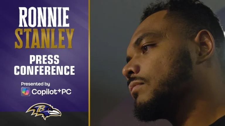 Ronnie Stanley: ‘Offensively, That’s Not Our Standard’ Baltimore Ravens