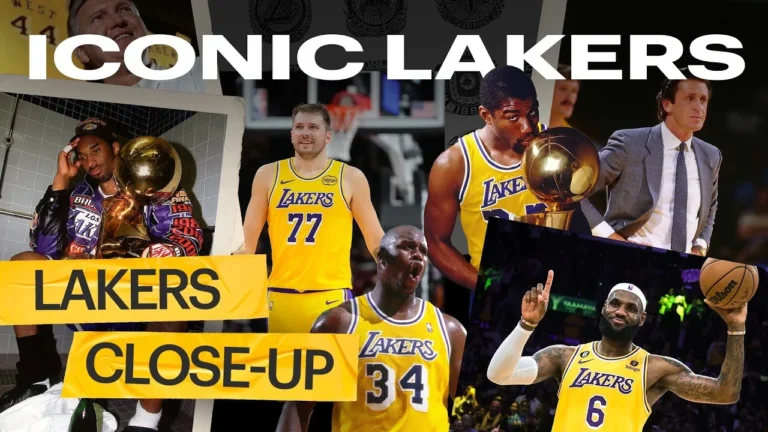 Kobe, Shaq, LeBron, Luka Icons of the Purple & Gold