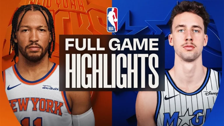 KNICKS at MAGIC FULL GAME HIGHLIGHTS November 22, 2025