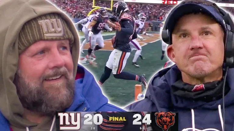 4TH QUARTER CALEB?!?! Giants vs Bears CRAZY ENDING