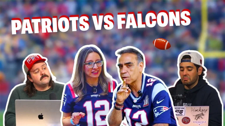 Mundo Patriota : ENRIQUE GARAY EN EL PROGRAMA! Los Patriots escapan con una victoria vs. Falcons
