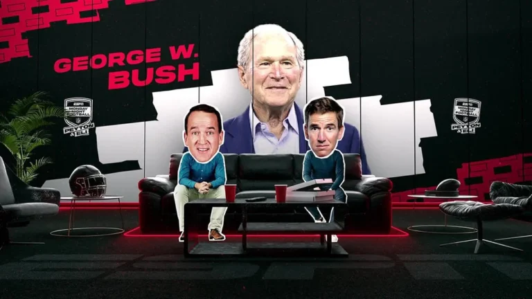 George W. Bush joins Peyton & Eli during Cowboys vs. Raiders ‘MNF ManningCast’