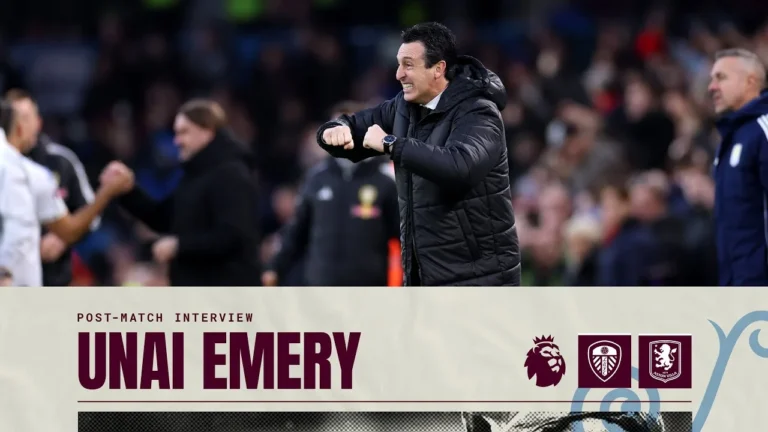 I am so proud of the players Unai Emery on 3 points away at Leeds United