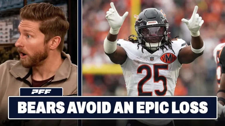 Chicago Bears vs. Cincinnati Bengals Review PFF Grade Release Show