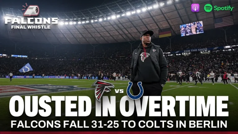 Ousted in Overtime: Falcons fall 31-25 to Jonathan Taylor, Colts in Germany Final Whistle