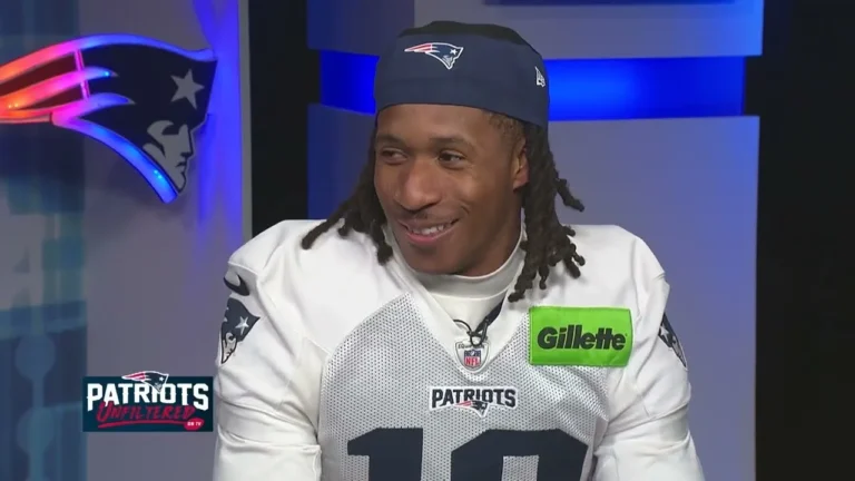 Kyle Williams Discusses His First NFL Touchdown, His Love for Cooking & More Patriots