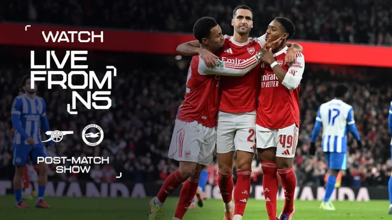 NWANERI AND SAKA SEAL THE WIN Arsenal 2-0 Brighton LIVE FROM N5 Post-match reaction