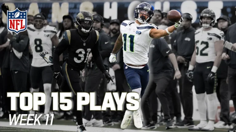 TOP 15 Plays of Week 11 2025 NFL Season
