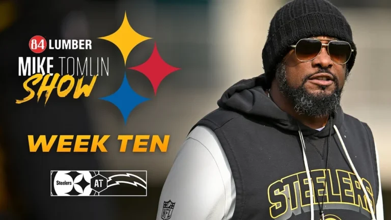 The Mike Tomlin Show: Week 10 at Los Angeles Chargers Pittsburgh Steelers