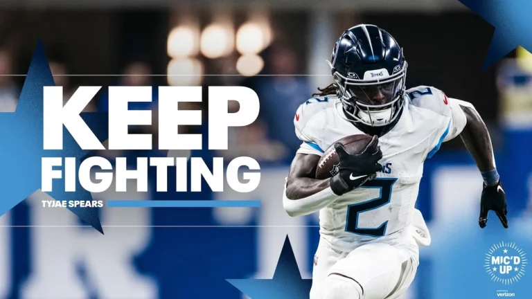 Tyjae Spears Week 8 at Colts Mic’d Up