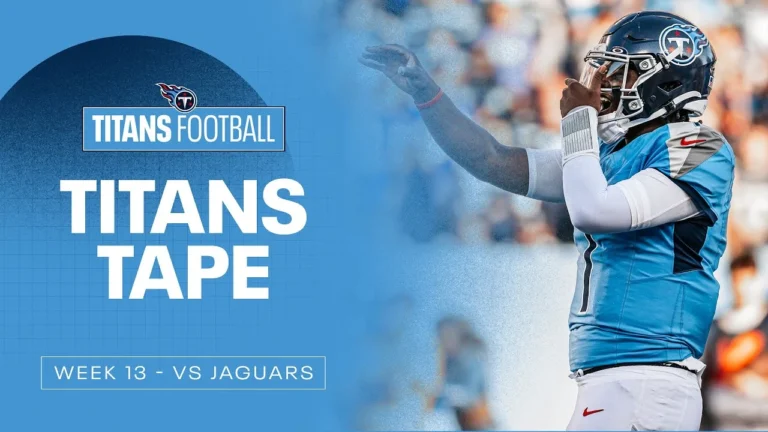 Cam Ward Titans Touchdowns Titans Tape