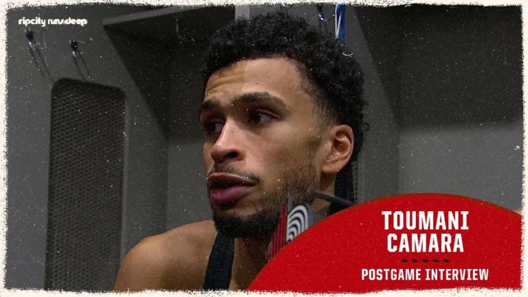 Toumani Camara Postgame Media Availability at Dallas Mavericks November 16th, 2025