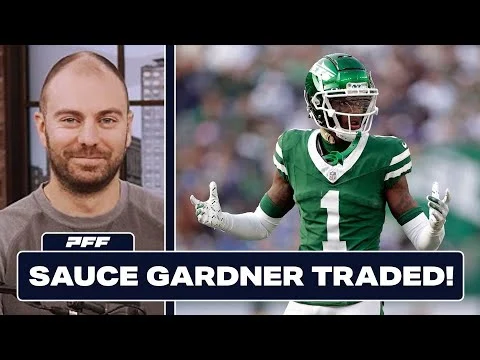 BLOCKBUSTER TRADE! New York Jets Trade CB Sauce Gardner to the Indianapolis Colts PFF