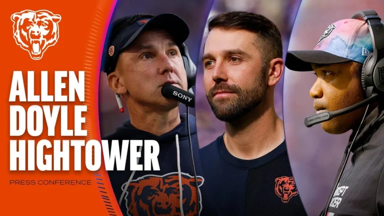 Dennis Allen, Declan Doyle, Richard Hightower on executing in all three phases Chicago Bears