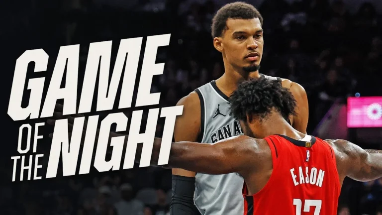 GAME OF THE NIGHT: SPURS at ROCKETS November 5, 2025