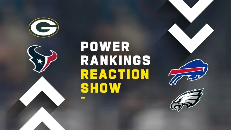Power Rankings Reaction Show Week 13