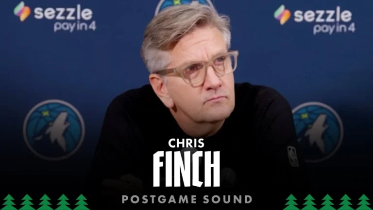 A Lot Of Reasons To Be Frustrated Chris Finch Postgame Sound 11.26.25