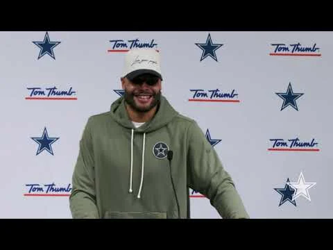 Dak Prescott: Postgame DALvsLV Dallas Cowboys 2025