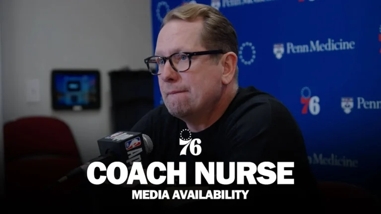Philadelphia 76ers Postgame Media Availability Coach Nurse 11.05.25