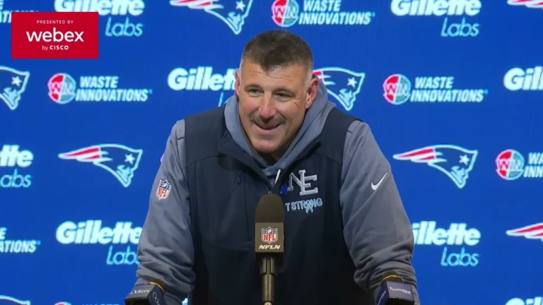 Mike Vrabel on Patriots Fans: We Gotta Give Them Reasons to Cheer. Patriots Press Conference