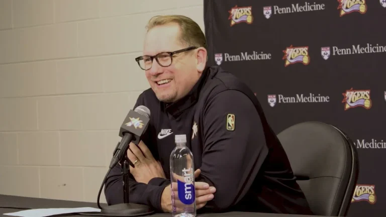 Philadelphia 76ers Postgame Media Availability Coach Nurse 11.08.25
