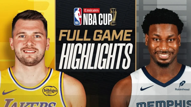 LAKERS at GRIZZLIES EMIRATES NBA CUP FULL GAME HIGHLIGHTS October 31, 2025