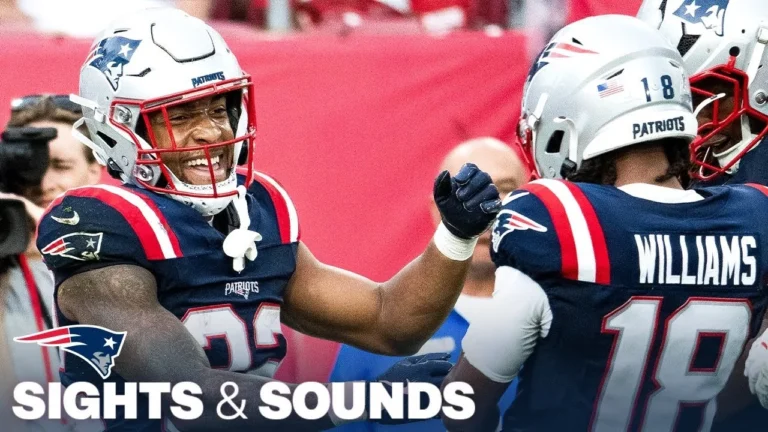 Sights & Sounds: TreVeyon Henderson Scores Twice & Kyle Williams Scores First NFL TD Patriots