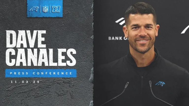 Dave Canales recaps Sunday’s win over Green Bay Carolina Panthers