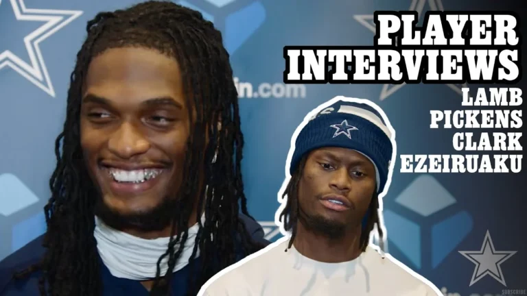 Cowboys Players Discuss Eagles Matchup Player Interviews