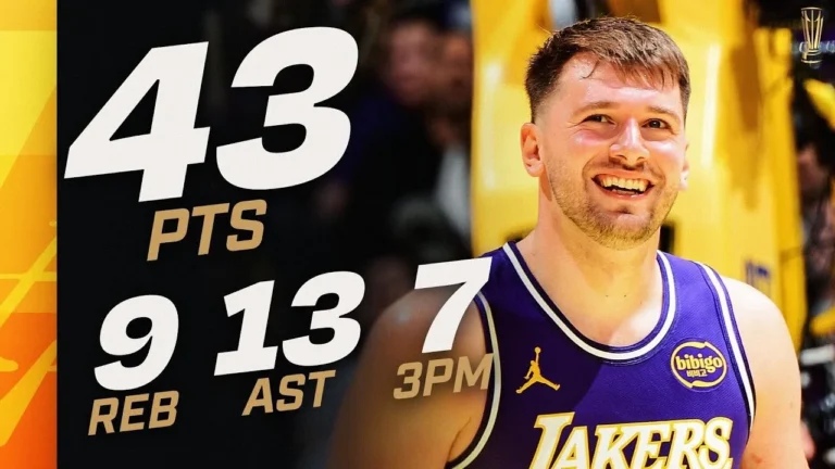 Dončić Drops MONSTER DOUBLE-DOUBLE In The Battle For LA November 25, 2025