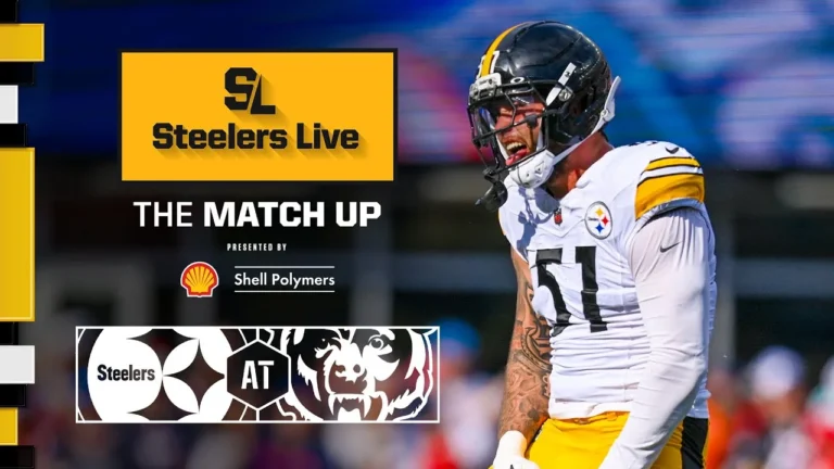 Steelers at Bears Preview Steelers Live The Match Up Pittsburgh Steelers