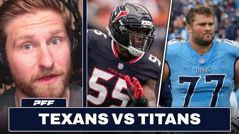 Houston Texans vs. Tennessee Titans Preview & Prediction PFF
