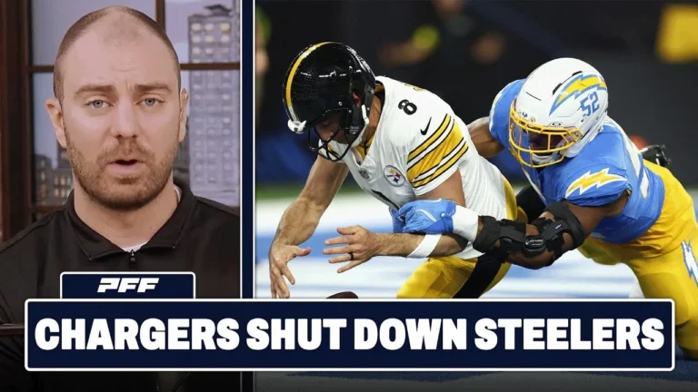 Los Angeles Chargers vs. Pittsburgh Steelers Review PFF Grade Release Show