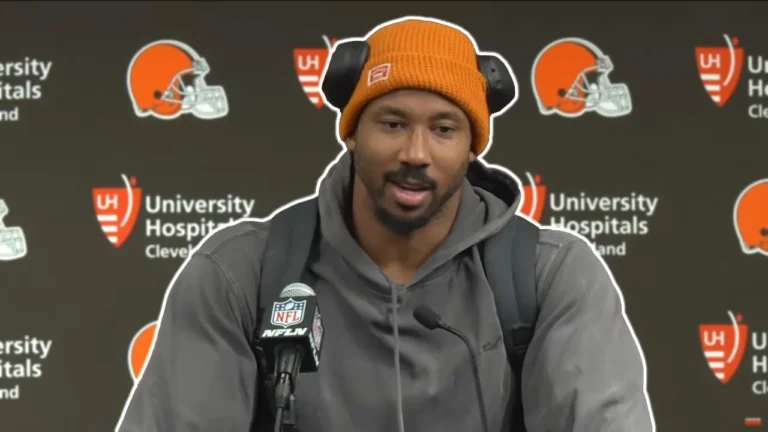 Myles Garrett Postgame Press Conference – Week 12 vs. Las Vegas Raiders