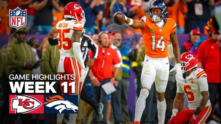 Kansas City Chiefs vs Denver Broncos Game Highlights 2025 NFL Season Week 11