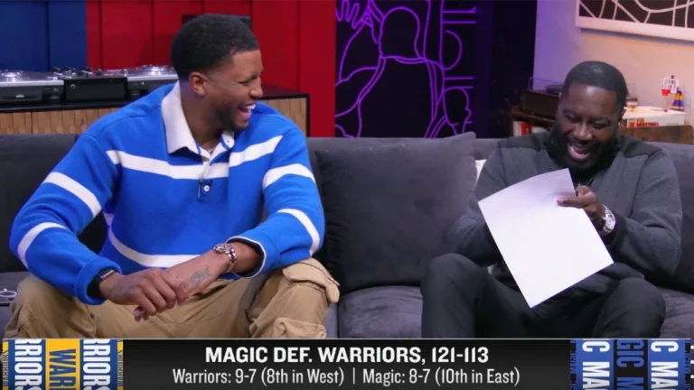 Rudy Gay Jokes With Chris Haynes On Texting LeBron Before His Return The Association on NBA TV